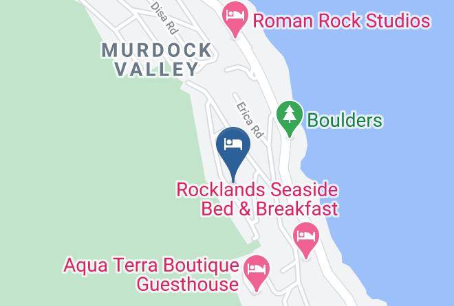 City Of Cape Town - Seagetaway Self Catering Accommodation Maps