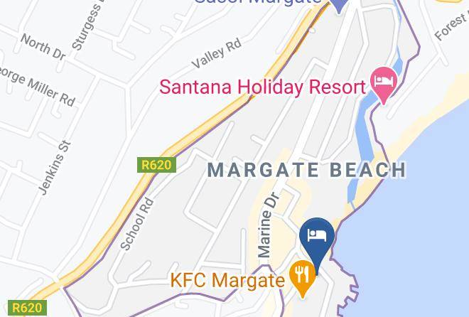 Ugu - Seagull Holiday Flats Maps