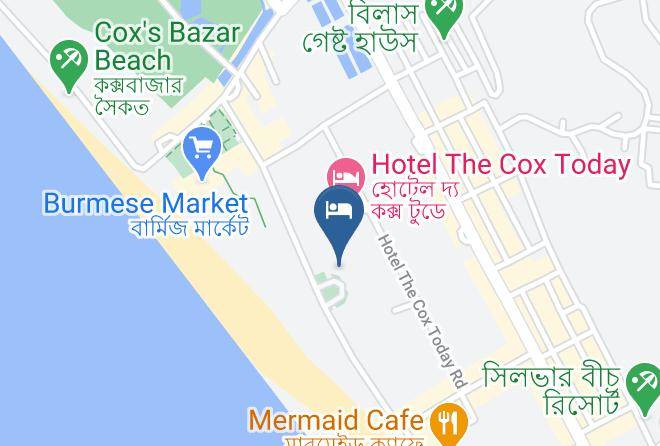 Chittagong - Seagull Hotel Maps