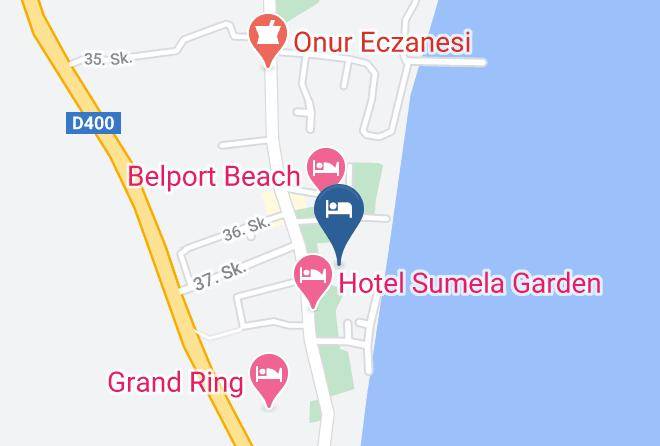 Konyaalti - Seagull Hotel Maps