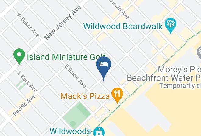 Cape May - Seahorse Inn Maps