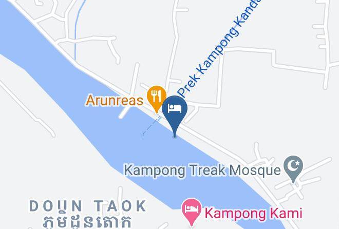 Kampot Town - Seahorse Resort Maps