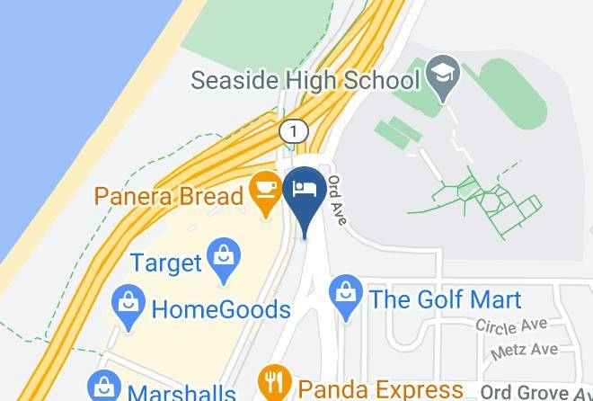 Monterey - Sealamp Inn Maps