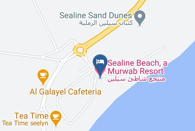 Al Wakra - Sealine Beach A Murwab Resort Maps