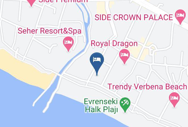 Manavgat - Seamelia Beach Resort Hotel & Spa Maps