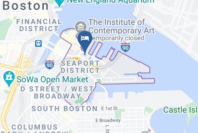 Suffolk - Seaport Boston Hotel Maps