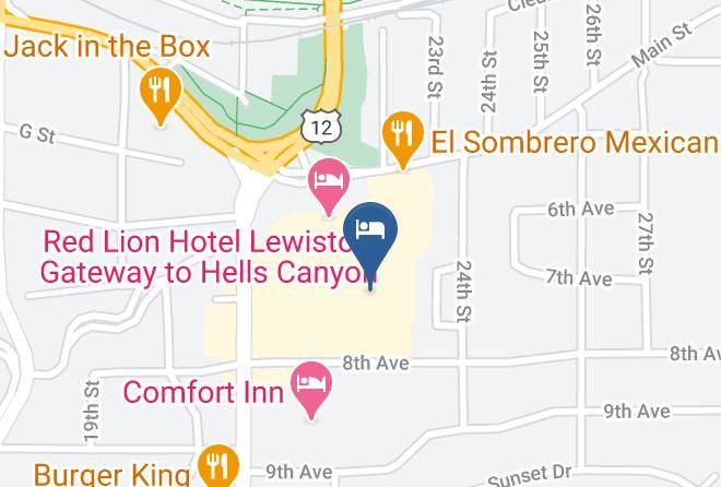 Nez Perce - Seaport Inn And Suites Maps