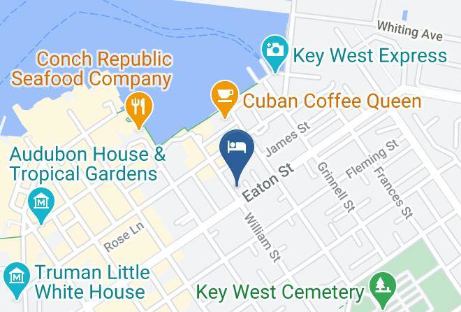 Seaport Inn Key West Map