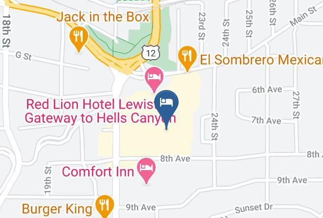Nez Perce - Seaport Club & Suites Maps