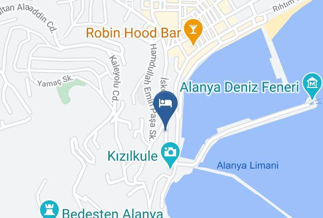 Alanya - Quattro City Seaport Hotel Maps