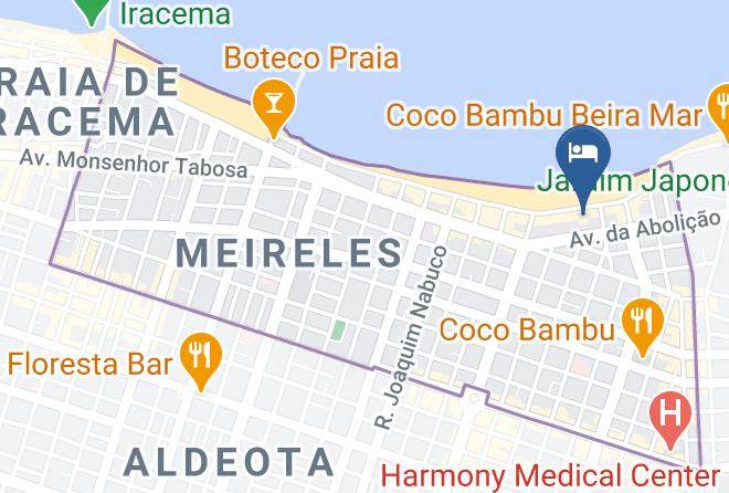 Fortaleza - Seara Praia Hotel Maps