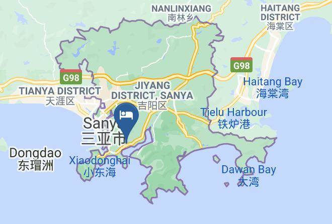Sanya - Searainbow Hotel Sanya Maps