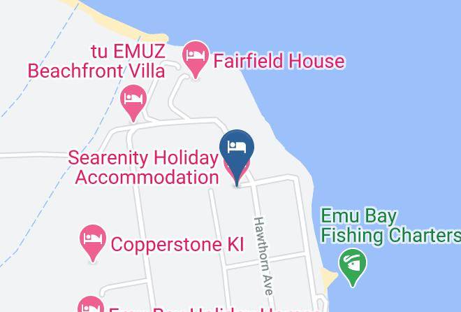 Kangaroo Island - Searenity Holiday Accommodation Maps