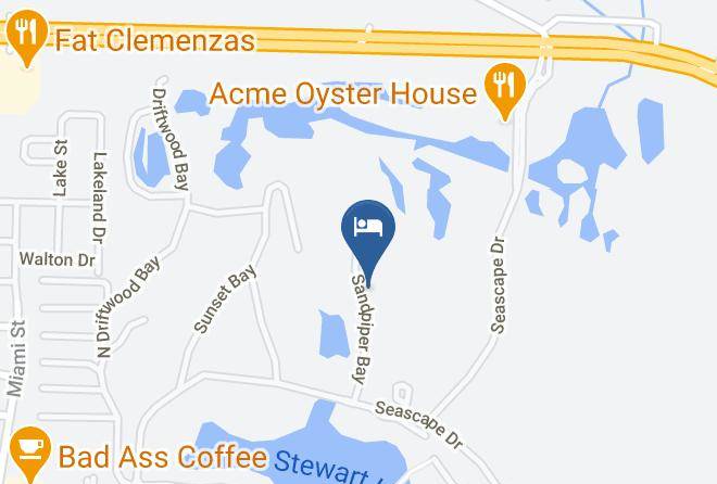 Walton - Seascape Golf Beach And Tennis Resort Maps