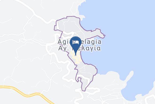Iraklion - Seascape Luxury Residences In Agia Pelagia Crete Maps