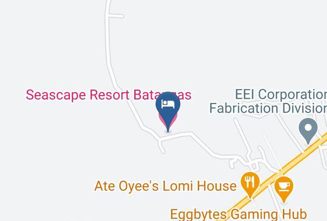 Seascape Resort Batangas Map