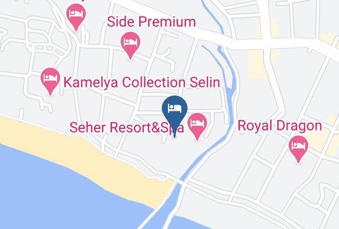 Manavgat - Seashell Resort & Spa Maps