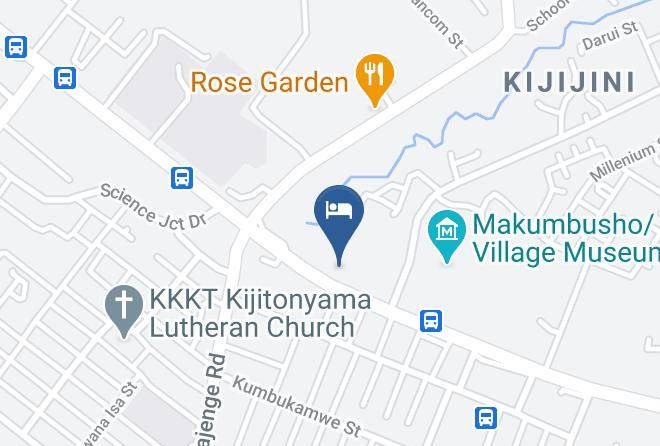Kinondoni - Seashells Millennium Hotel Maps