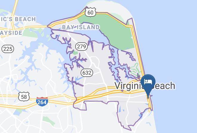 Virginia Beach City - Seashire Inn & Suites Maps