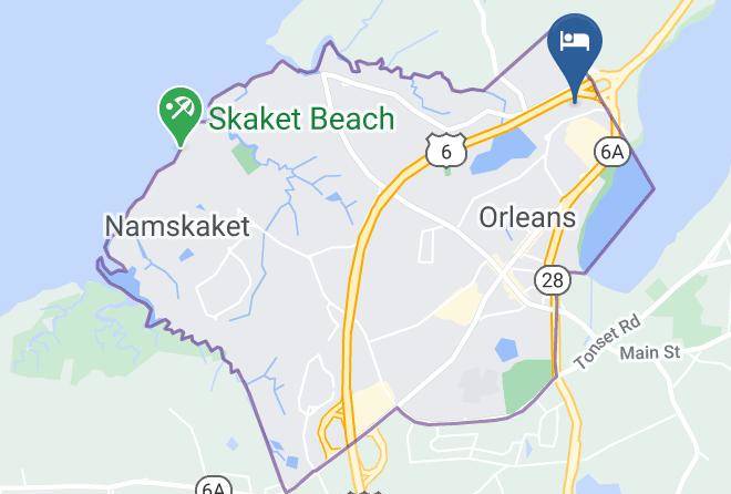 Barnstable - Seashore Park Inn Maps
