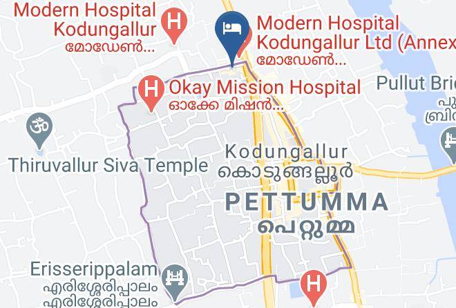 Kodungallur - Seashore Residency Maps