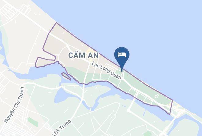 Hi An - Seaside An Bang Beach Maps