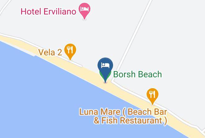 Himara - Seaside Bnb Borsh Maps
