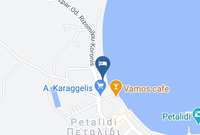 Messinia - Seaside Bungalows Maps
