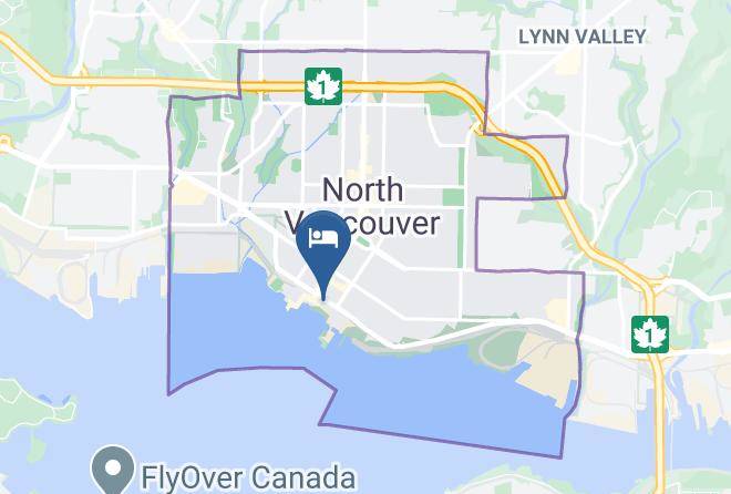 Greater Vancouver - Seaside Hotel North Vancouver An Executive Hotel Maps