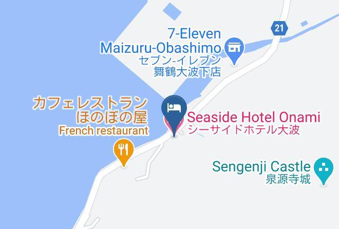 Maizuru City - Seaside Hotel Onami Maps