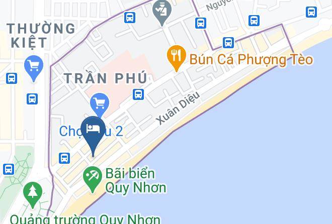 Quy Nhon - Seaside Hotel Maps