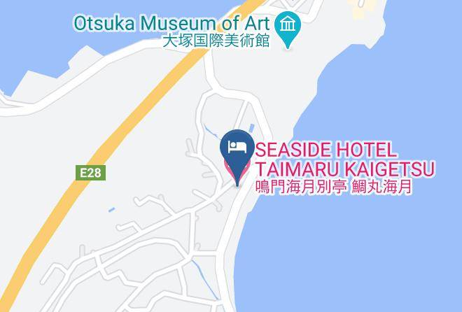 Naruto City - Seaside Hotel Taimaru Kaigetsu Maps