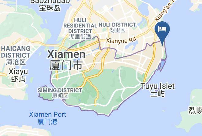 Xiamen - Seaside Hotel Maps