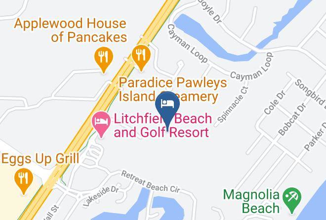 Georgetown - Seaside Inn At Litchfield Maps