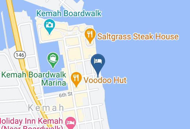 Galveston - Seaside Inn Maps