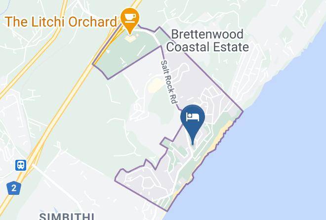 Ilembe - Seaside Lodge Maps