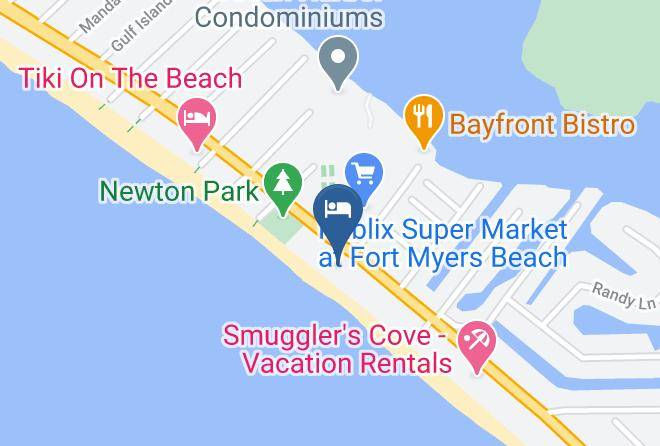 Lee - Seaside Resort Fort Myers Beach Maps