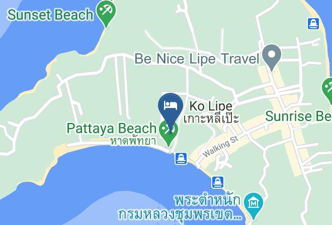 Seaside Resort Map - Satun - Mueang Satun District