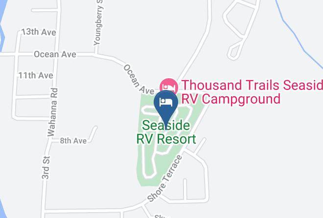 Clatsop - Seaside Rv Resort Maps