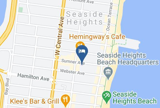Ocean - Seaside Sands Motel Maps