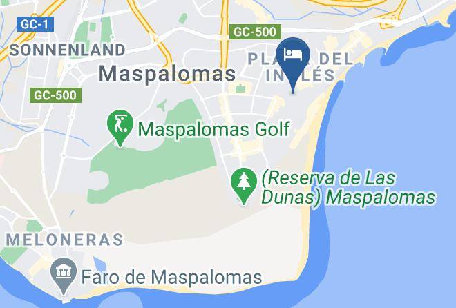 Las Palmas - Seaside Sandy Beach Maps