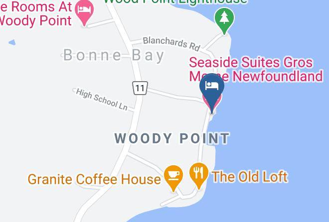 Division 9 - Seaside Suites Gros Morne Newfoundland Maps