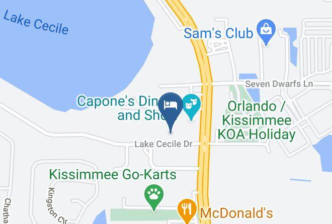 Seasons Florida Resort Map