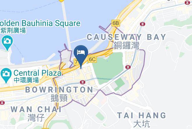 Hong Kong - Seasons Hotel Causeway Bay Maps