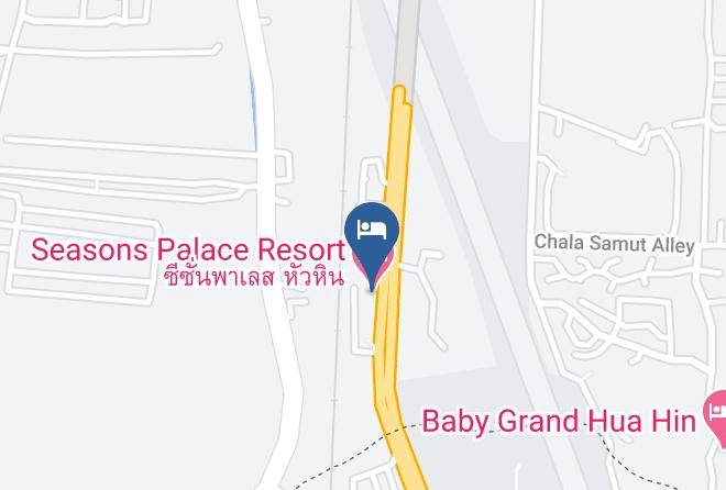 Amphoe Cha Am - Seasons Palace Resort Maps