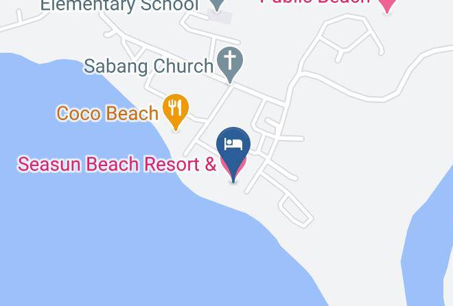 Zambales - Seasun Beach Resort & Hotel Maps