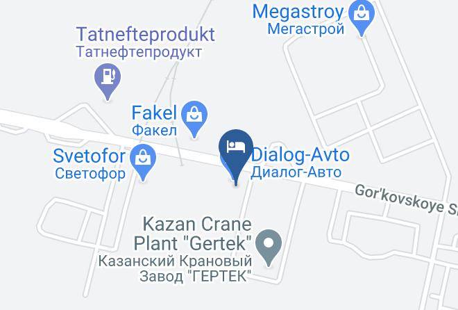 Kazan - Gostinyy Dvorik Maps