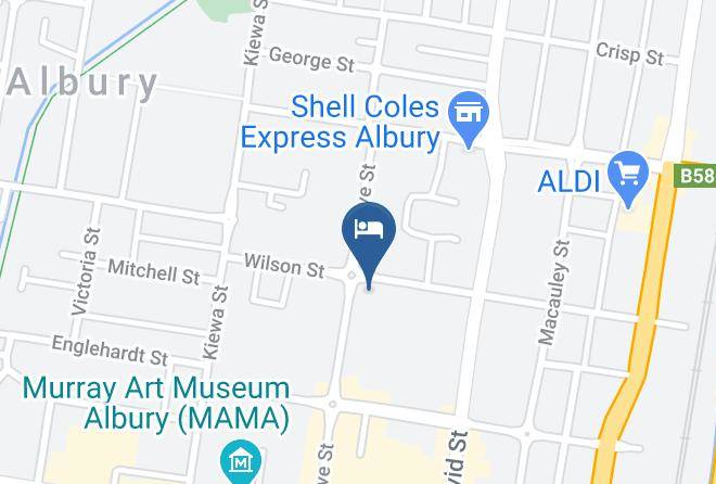 Albury - Seaton Arms Motor Inn Maps