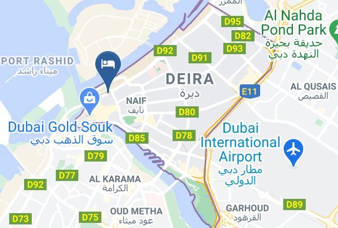 Dubai - Seattle Hotel Maps