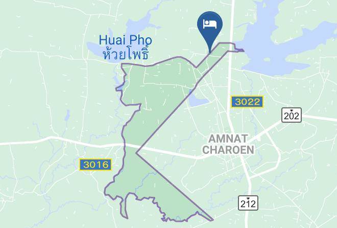 Amphoe Mueang Amnat Charoen - Seava Amnat Charoen Hotel Maps